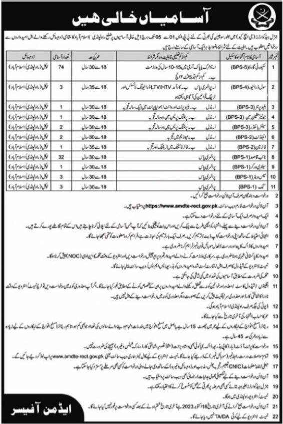 Lahore High Court jobs 2023